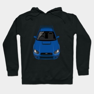 Impreza WRX STI 2nd gen 2003-2005 - Blue Hoodie